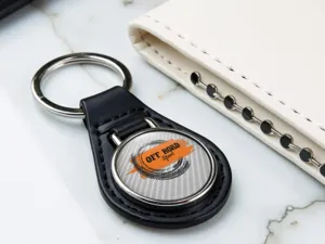 Porte‑clé Image Édition Solide Style Premium